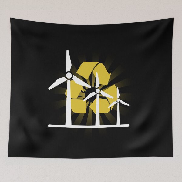 Item preview, Windenergy Recycling Wind Power Energy designed and sold by MooonTees.