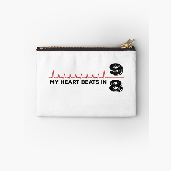 Item preview, My Heart Beats in 9/8 - for Drummers (black text) designed and sold by Kendall Anderson.