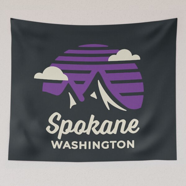 Item preview, Spokane Badge designed and sold by SkySlate.
