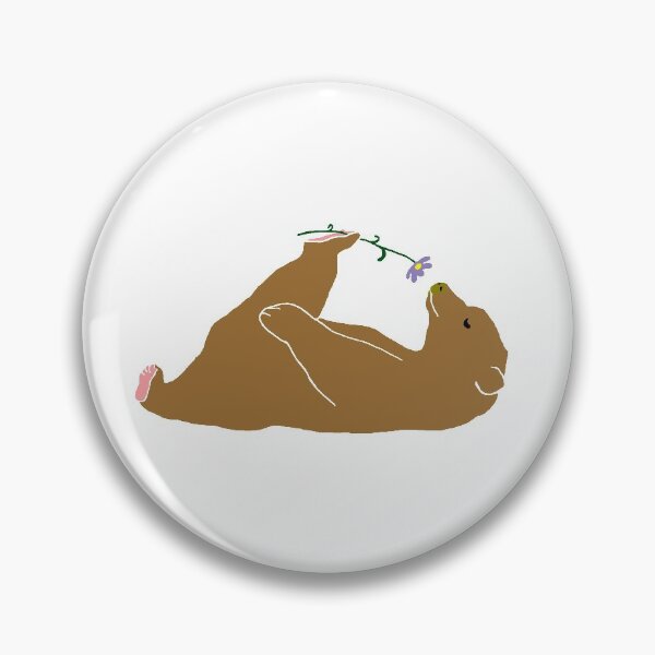 Item preview, Funny Bear Loves Cosmos Flower designed and sold by JeffPark.