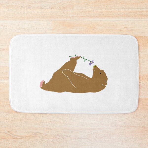 Item preview, Funny Bear Loves Cosmos Flower designed and sold by JeffPark.