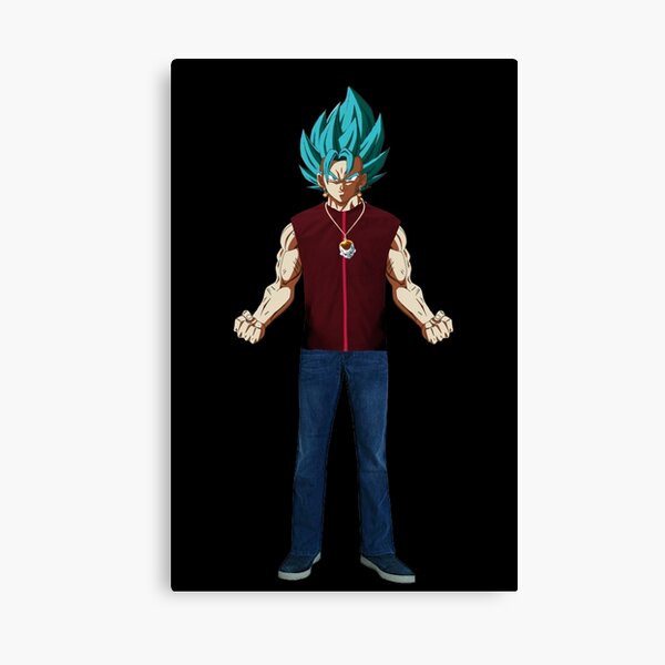 Super Dragon Ball Heroes Cumber Vs Vegito Blue Wallpaper Poster Canvas