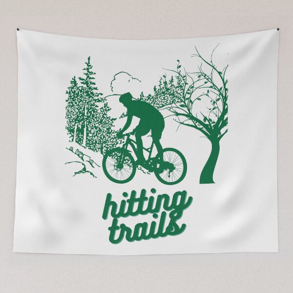 Item preview, Mountain Biking.  Hitting Trails. designed and sold by OliOuterBrands.
