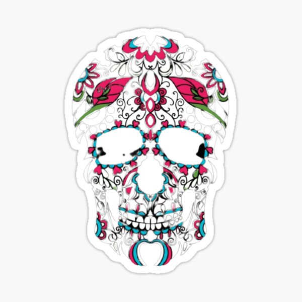 Item preview, Skull Shirt, Women's T-shirt, Halloween T-shirt, Screen Print T-shirt, Graphic Tee, Shirt Sleeve T-shirt, Halloween Costume, Party Shirt designed and sold by chanat3659.