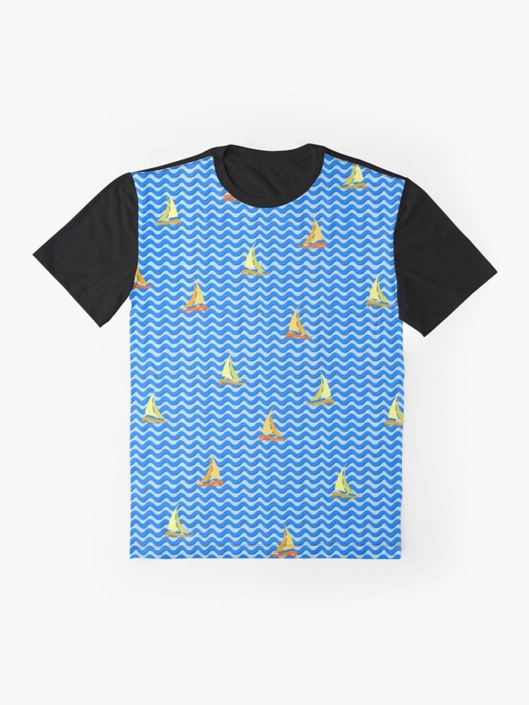 Alternate view of Fishing Boats 2 Graphic T-Shirt