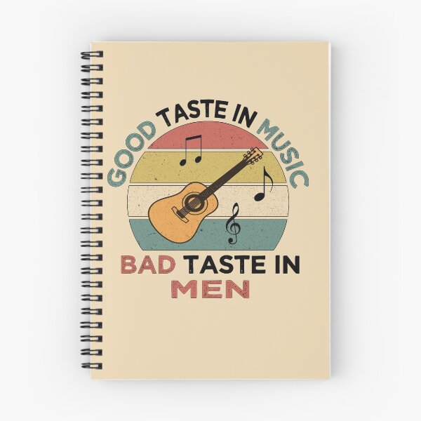 Item preview, Retro Good Taste In Music Bad Taste In Men  designed and sold by SaliDesigner.