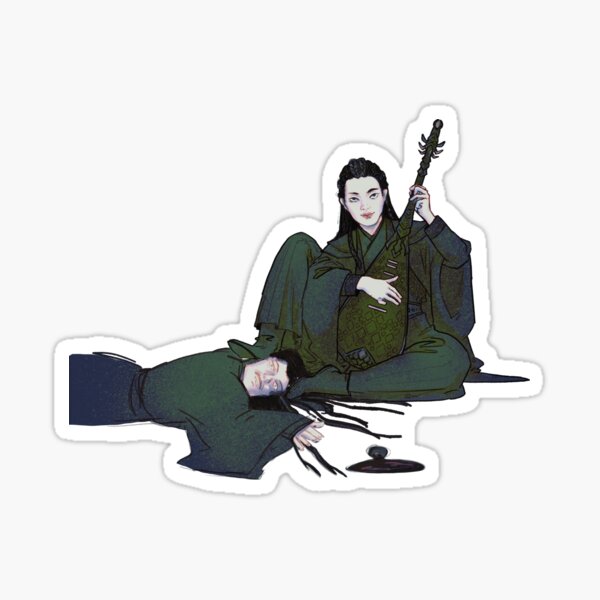 If Love Be the Music of Life, Play On (ZhaoXie) Sticker
