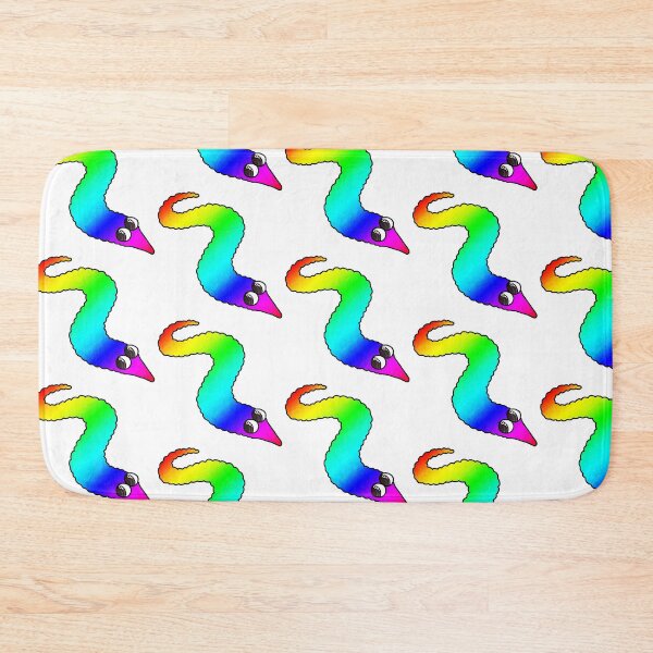 Item preview, Rainbow Worm!! designed and sold by Spadefish Art.