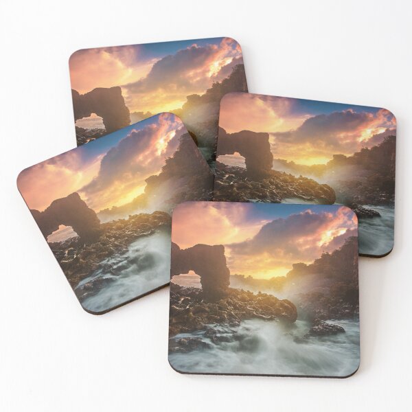 Artikelvorschau, Sonnenuntergang Wandkunst, Naturszene, Natur Sonnenuntergänge, Cottage Szene, Cottage Himmel, Metall Fotodrucke entworfen und verkauft von eyesight4vision.