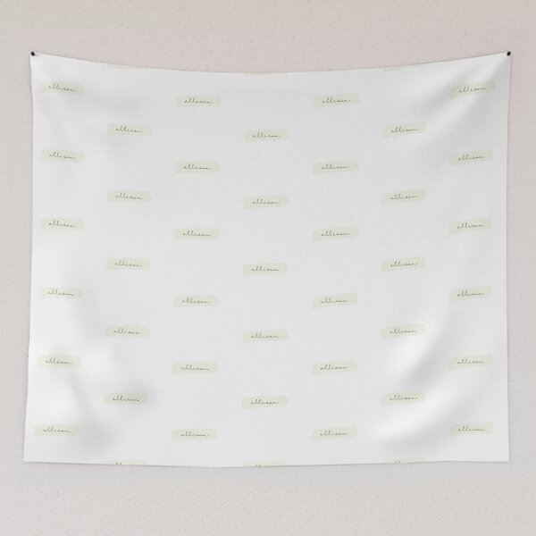 Item preview, Allison | The Custom Name Collection designed and sold by sammy-duncan.