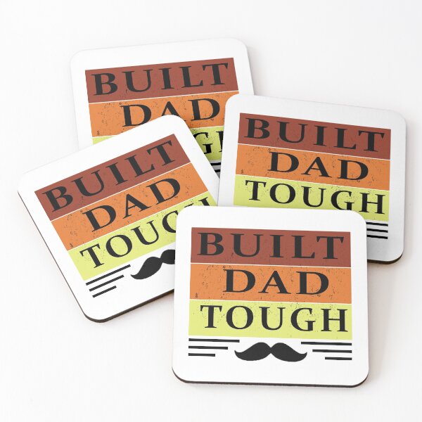 Item preview, BUILT DAD TOUGH designed and sold by ABRAHEEM ALI.