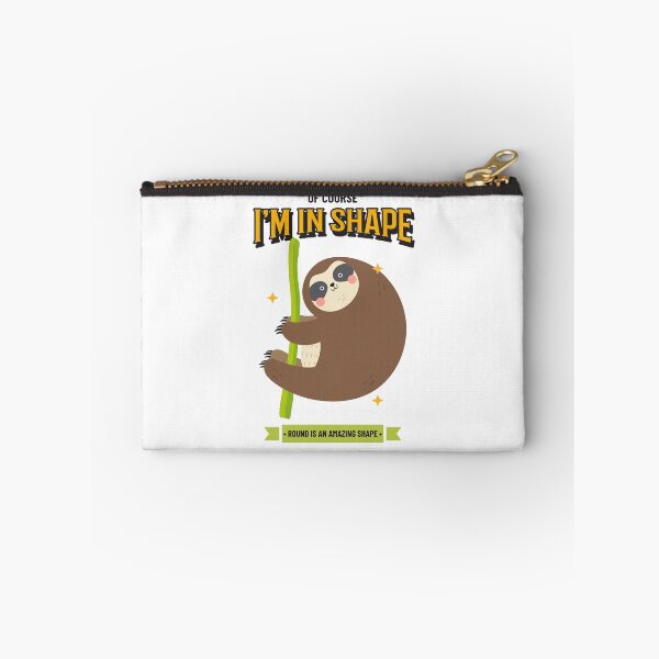 Item preview, Sloth- I'm in Shape round is an amazing shape designed and sold by DiensDesign.