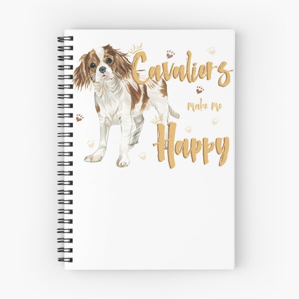 Artikelvorschau, Kavaliere machen mich glücklich! Speziell für Cavalier King Charles Spaniel Hundeliebhaber! entworfen und verkauft von rs-designs.