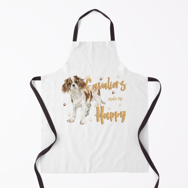 Item preview, Cavaliers make me Happy! Especially for Cavalier King Charles Spaniel Dog Lovers! designed and sold by rs-designs.