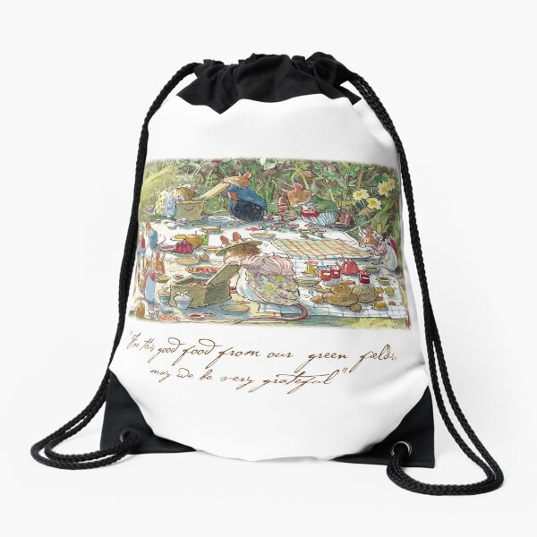 Picnic time Drawstring Bag