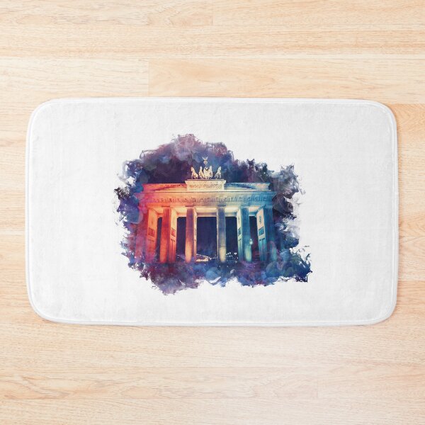 Item preview, Berlin Germany Brandenburg Gate Skyline designed and sold by BullDesignsShop.