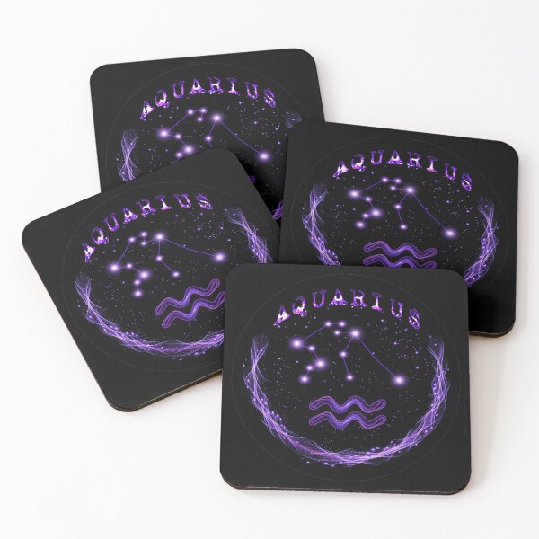 Item preview, Aquarius Zodiac Symbol & Constellation - 02 designed and sold by serenaking.
