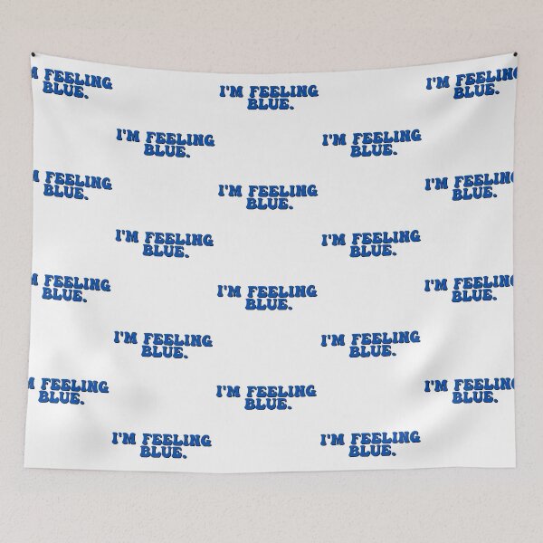 Item preview, i'm feeling blue designed and sold by LU NA.