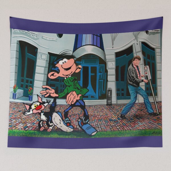 Item preview, Gaston and Franquin Painting designed and sold by PaulMeijering.