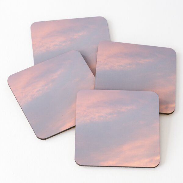 Item preview, Pink and blue sky with clouds designed and sold by Athenacreations.