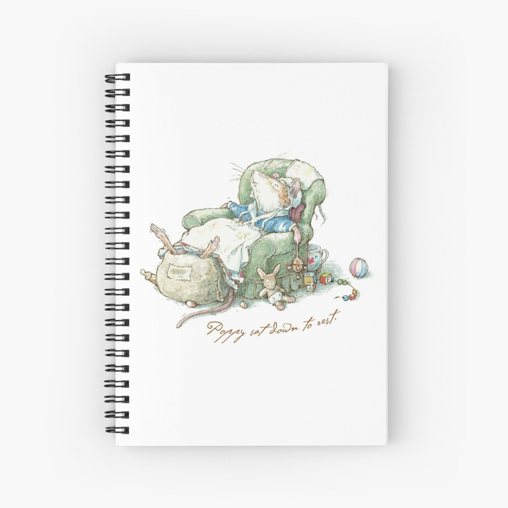 Brambly Hedge - Poppy sat down to rest Art Print for Sale by