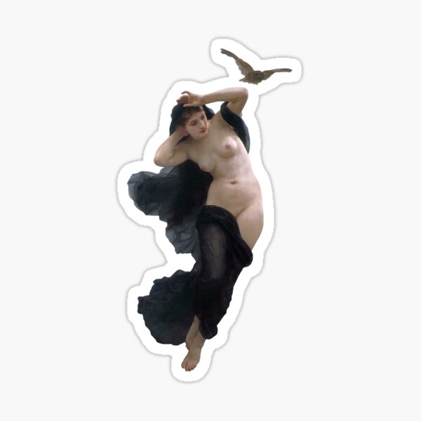 Item preview, William-Adolphe Bouguereau Night designed and sold by elinaarbidane.
