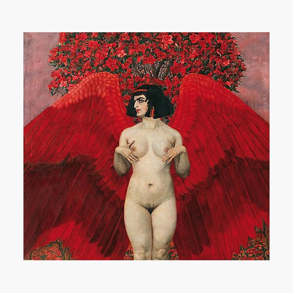 RED ANGEL - KARL MEDIZ Photographic Print