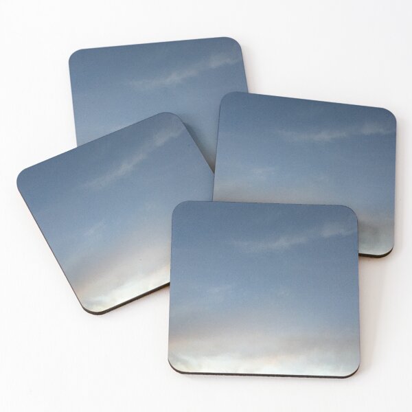 Item preview, Dark Blue and Light Partly Cloudy Evening Sky designed and sold by ShaunSandhu.