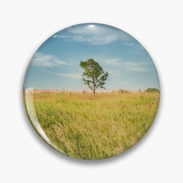 Item preview, lone tree in the field designed and sold by psychoshadow.