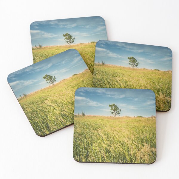 Item preview, lone tree in the field designed and sold by psychoshadow.