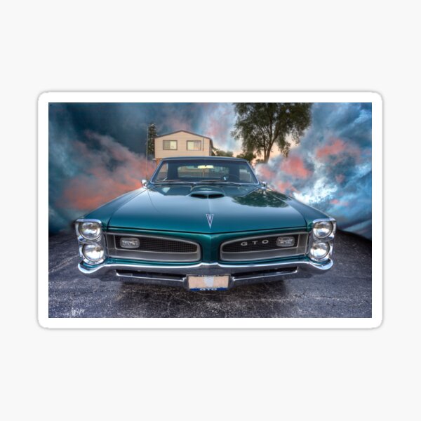 1966 GTO Pontiac Sticker