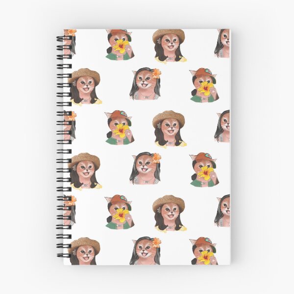 Item preview, Hawaiian Cat Lady Sticker Pack | Masked Cat  designed and sold by SodaPUNCH.