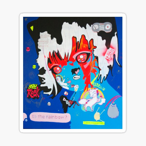 #@:/&!-,$ , Osy Milian, Contemporary Cuban Art, Cuban Art Sticker