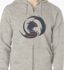 Lurking Predator - Nargacuga Zipped Hoodie