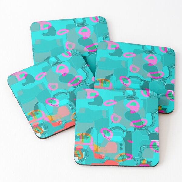 Item preview, Cyber funk invaders - abstract landscape designed and sold by Xdelacra.