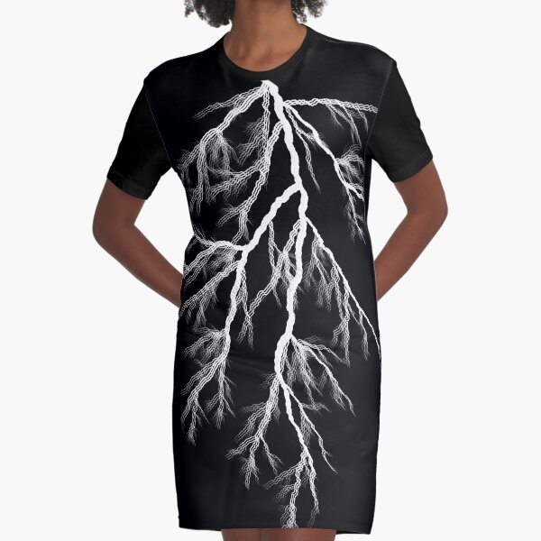 Chargers with lightning Graphic T-Shirt Dress for Sale by sabinako