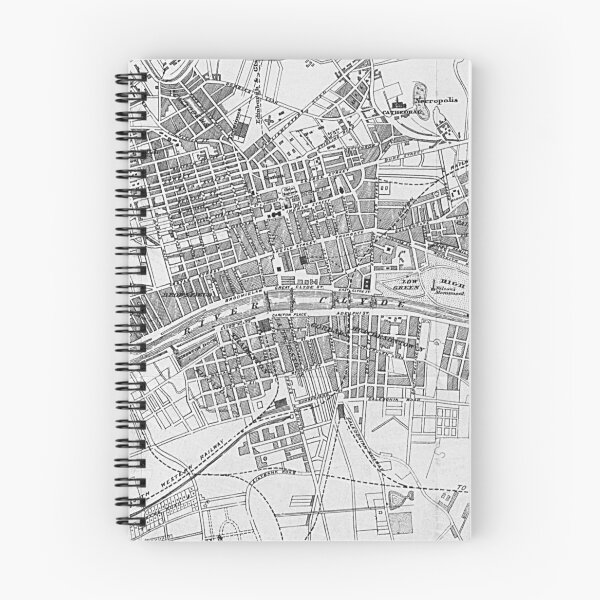 Item preview, Vintage Map of Glasgow, 1872 designed and sold by yourscotland.