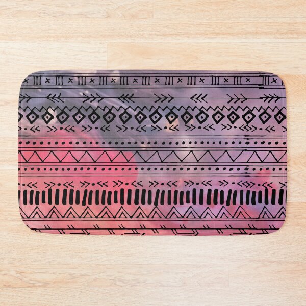 Item preview, Purple To Red Aztec Pattern  designed and sold by Designs By YL.