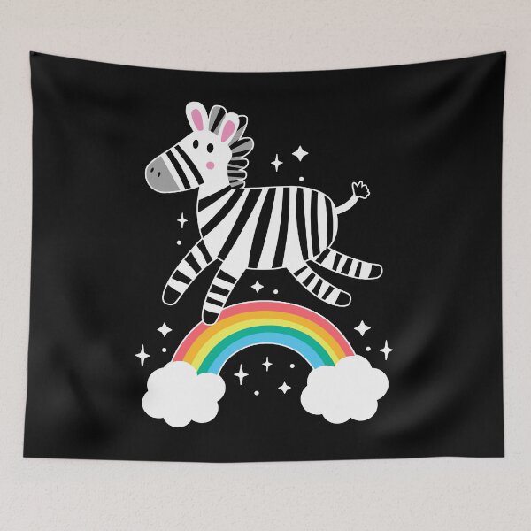 Item preview, Zebra Rainbow Fun designed and sold by keeleypost.