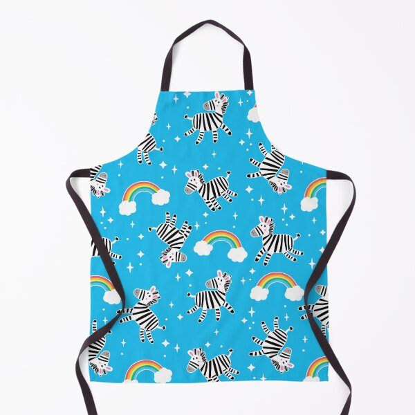 Item preview, Zebra Rainbow Blue Fun designed and sold by keeleypost.