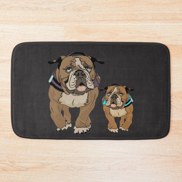 Item preview, Bulldog listo para caminar designed and sold by koalas1414.