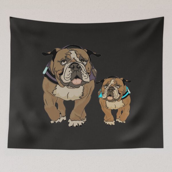 Item preview, Bulldog listo para caminar designed and sold by koalas1414.