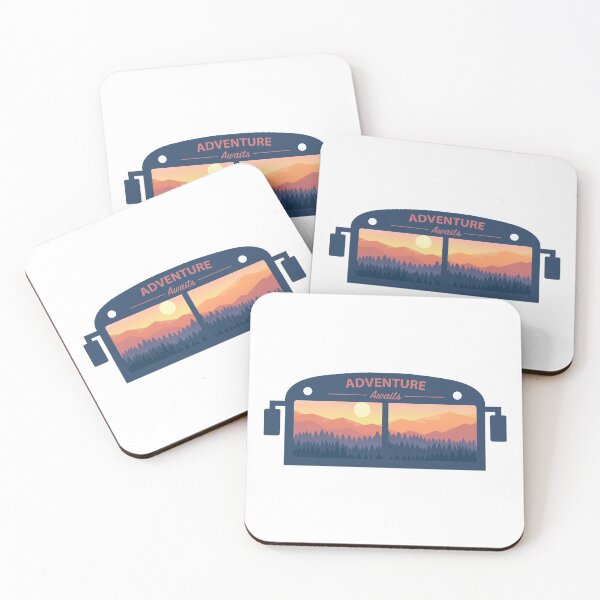Item preview, Skoolie Bus Life Adventure Awaits Sunrise designed and sold by Ethan Thompson.