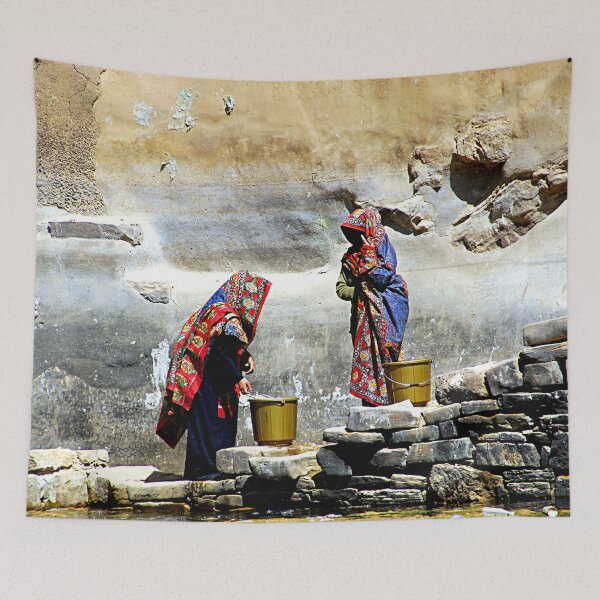 Item preview, Women Fetching Water, Thula Cistern, Yemen designed and sold by worldways.