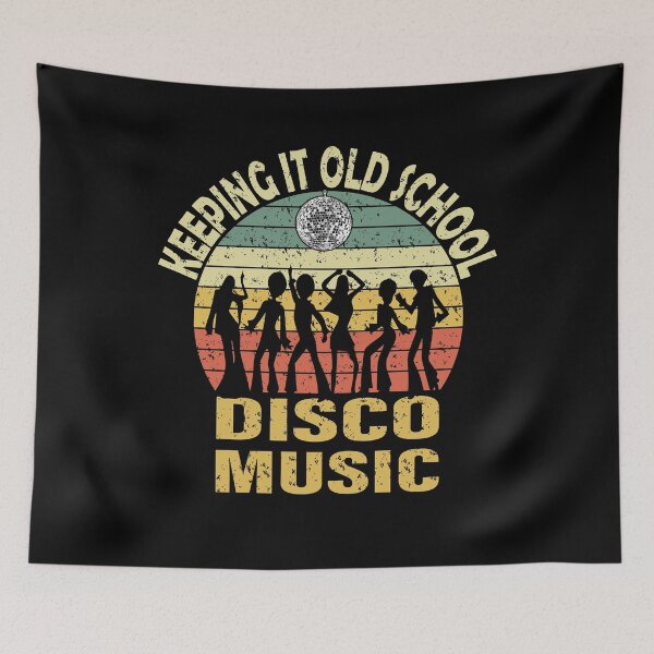 Item preview, Keeping It Old School Disco Music 80's and 90's Vintage designed and sold by YAHIA-14.