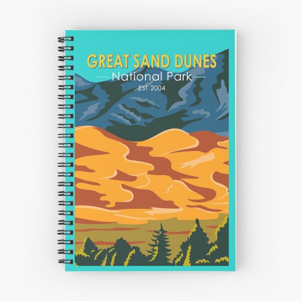 Item preview,  Great Sand Dunes National Park Colorado Vintage designed and sold by KrisSidDesigns.