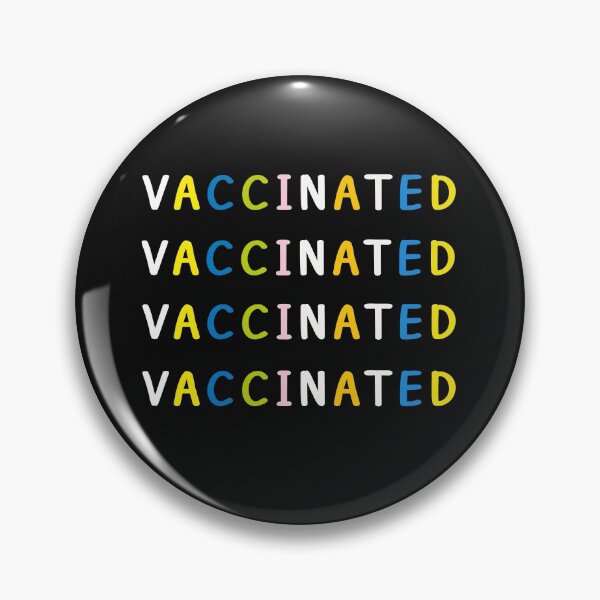 Item preview, I'm finally vaccinated designed and sold by Sam Artist.