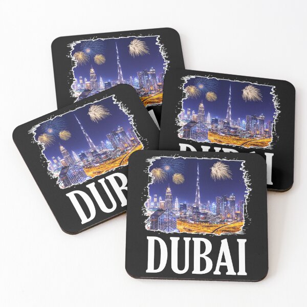 Item preview, Dubai United Arab Emirates Asia Skyline designed and sold by BullDesignsShop.