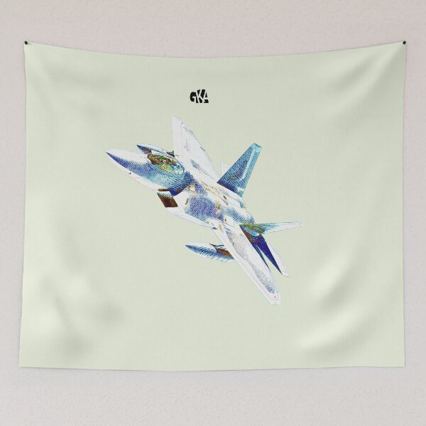 Item preview,  Military Technology - F22 Airplane designed and sold by GrafiKrama.