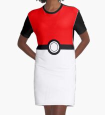 Pokeball Graphic T-Shirt Dress